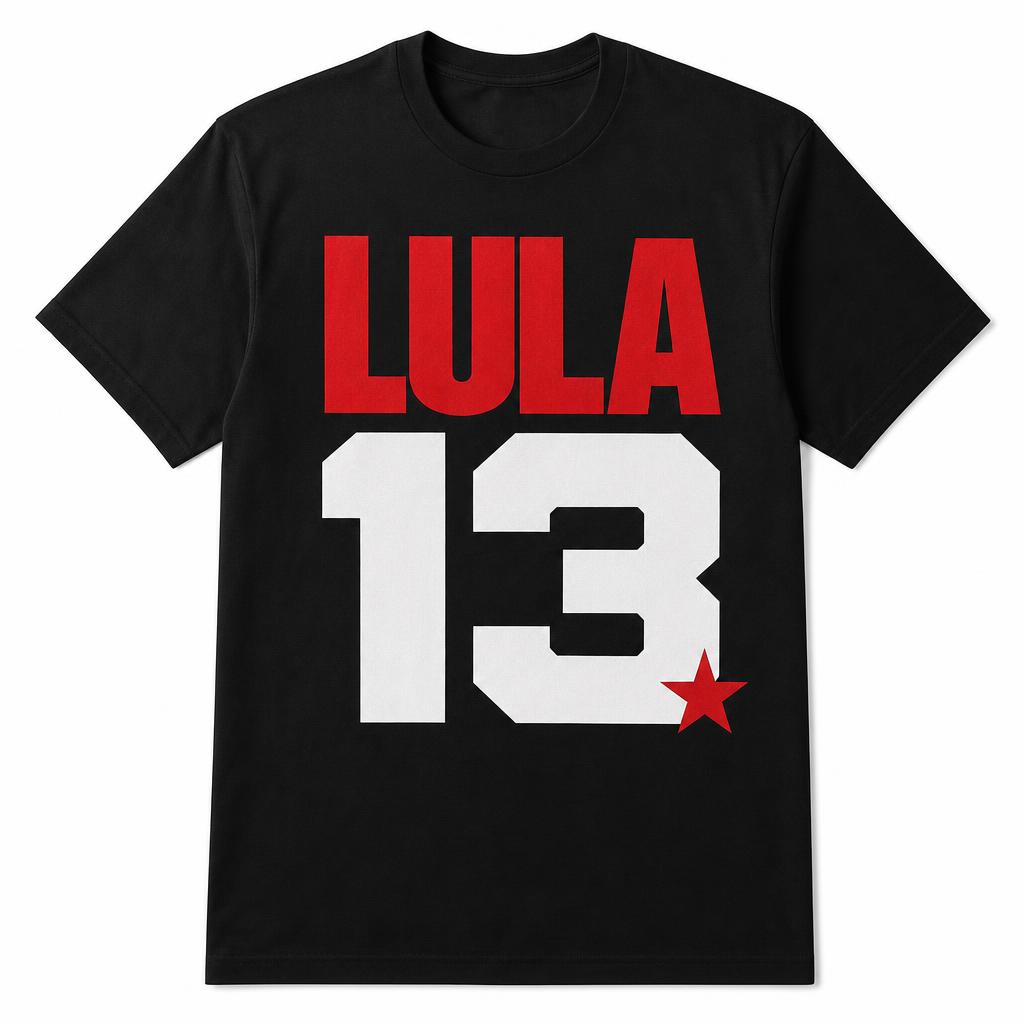 Camiseta Lula 26 Preta