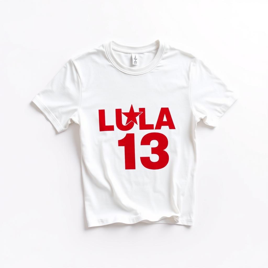 Camiseta Lula 26 Branca