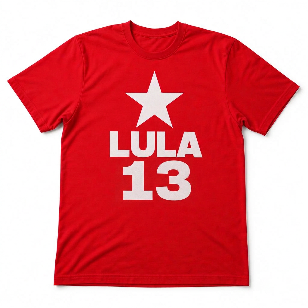 Camiseta Lula 26 Vermelha